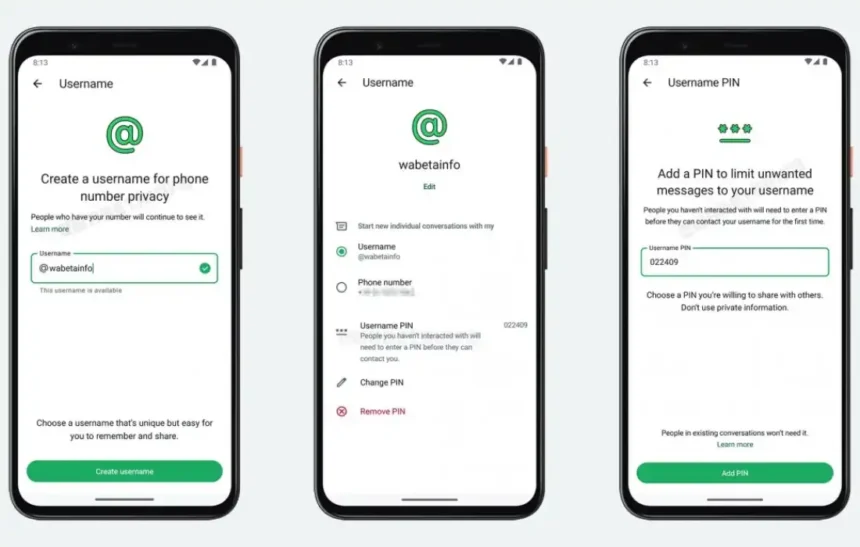 Username su Whatsapp